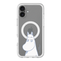 スリムプロテクションプレミアムケース with MagSafe［ MOOMIN - Familiar face ］