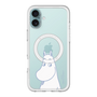 スリムプロテクションプレミアムケース with MagSafe［ MOOMIN - Familiar face ］
