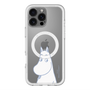 スリムプロテクションプレミアムケース with MagSafe［ MOOMIN - Familiar face ］