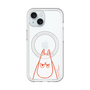 スリムプロテクションプレミアムケース with MagSafe［ MOOMIN - Angry face ］