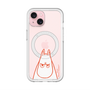 スリムプロテクションプレミアムケース with MagSafe［ MOOMIN - Angry face ］