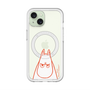 スリムプロテクションプレミアムケース with MagSafe［ MOOMIN - Angry face ］