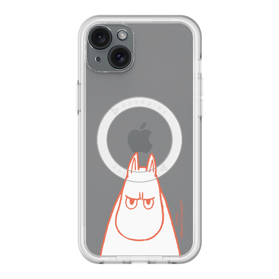 スリムプロテクションプレミアムケース with MagSafe［ MOOMIN - Angry face ］