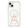 スリムプロテクションプレミアムケース with MagSafe［ MOOMIN - Angry face ］