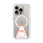 スリムプロテクションプレミアムケース with MagSafe［ MOOMIN - Angry face ］