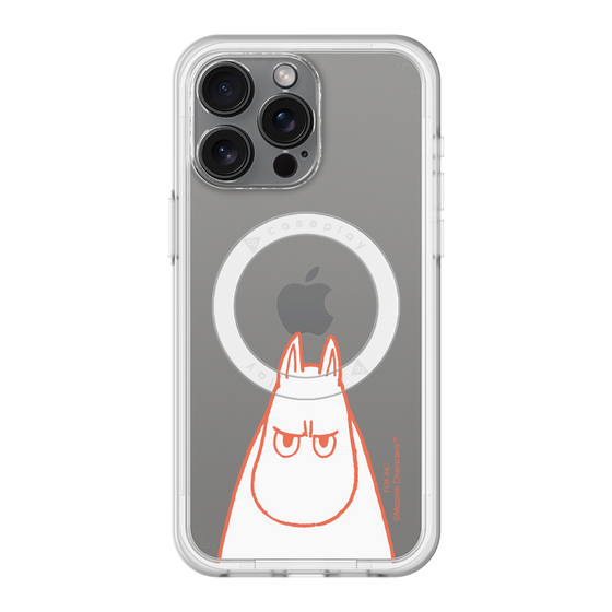 スリムプロテクションプレミアムケース with MagSafe［ MOOMIN - Angry face ］