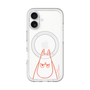 スリムプロテクションプレミアムケース with MagSafe［ MOOMIN - Angry face ］