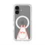 スリムプロテクションプレミアムケース with MagSafe［ MOOMIN - Angry face ］