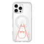 スリムプロテクションプレミアムケース with MagSafe［ MOOMIN - Angry face ］