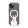 スリムプロテクションプレミアムケース with MagSafe［ MOOMIN - Blushing face ］