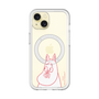 スリムプロテクションプレミアムケース with MagSafe［ MOOMIN - Blushing face ］