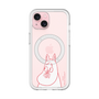 スリムプロテクションプレミアムケース with MagSafe［ MOOMIN - Blushing face ］