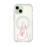 スリムプロテクションプレミアムケース with MagSafe［ MOOMIN - Blushing face ］