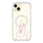 スリムプロテクションプレミアムケース with MagSafe［ MOOMIN - Blushing face ］