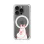 スリムプロテクションプレミアムケース with MagSafe［ MOOMIN - Blushing face ］