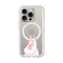 スリムプロテクションプレミアムケース with MagSafe［ MOOMIN - Blushing face ］