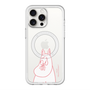 スリムプロテクションプレミアムケース with MagSafe［ MOOMIN - Blushing face ］