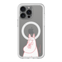 スリムプロテクションプレミアムケース with MagSafe［ MOOMIN - Blushing face ］