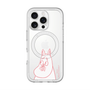 スリムプロテクションプレミアムケース with MagSafe［ MOOMIN - Blushing face ］