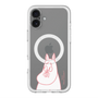 スリムプロテクションプレミアムケース with MagSafe［ MOOMIN - Blushing face ］