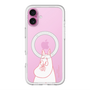 スリムプロテクションプレミアムケース with MagSafe［ MOOMIN - Blushing face ］