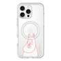 スリムプロテクションプレミアムケース with MagSafe［ MOOMIN - Blushing face ］