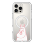 スリムプロテクションプレミアムケース with MagSafe［ MOOMIN - Blushing face ］