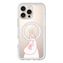 スリムプロテクションプレミアムケース with MagSafe［ MOOMIN - Blushing face ］
