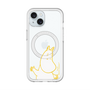 スリムプロテクションプレミアムケース with MagSafe［ MOOMIN - Happy face ］
