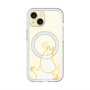スリムプロテクションプレミアムケース with MagSafe［ MOOMIN - Happy face ］