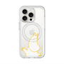 スリムプロテクションプレミアムケース with MagSafe［ MOOMIN - Happy face ］