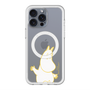 スリムプロテクションプレミアムケース with MagSafe［ MOOMIN - Happy face ］