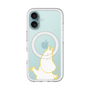 スリムプロテクションプレミアムケース with MagSafe［ MOOMIN - Happy face ］