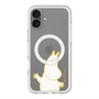 スリムプロテクションプレミアムケース with MagSafe［ MOOMIN - Happy face ］