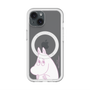 スリムプロテクションプレミアムケース with MagSafe［ MOOMIN - Fearful face ］