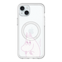 スリムプロテクションプレミアムケース with MagSafe［ MOOMIN - Fearful face ］