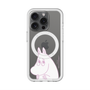 スリムプロテクションプレミアムケース with MagSafe［ MOOMIN - Fearful face ］
