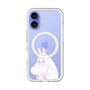 スリムプロテクションプレミアムケース with MagSafe［ MOOMIN - Fearful face ］