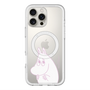 スリムプロテクションプレミアムケース with MagSafe［ MOOMIN - Fearful face ］