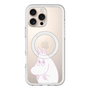 スリムプロテクションプレミアムケース with MagSafe［ MOOMIN - Fearful face ］