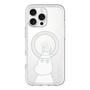 スリムプロテクションプレミアムケース with MagSafe［ MOOMIN - Troubled face ］