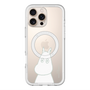 スリムプロテクションプレミアムケース with MagSafe［ MOOMIN - Troubled face ］