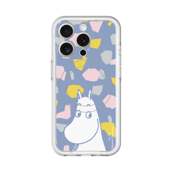 スリムプロテクションプレミアムケース with MagSafe［ MOOMIN - Familiar face - color ］