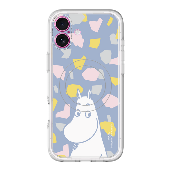 スリムプロテクションプレミアムケース with MagSafe［ MOOMIN - Familiar face - color ］
