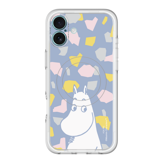 スリムプロテクションプレミアムケース with MagSafe［ MOOMIN - Familiar face - color ］