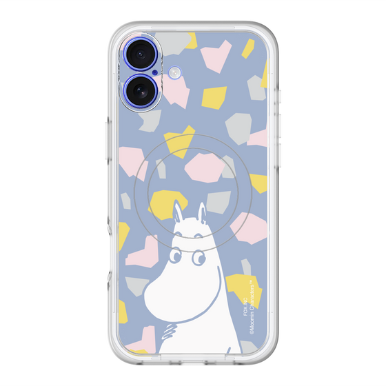 スリムプロテクションプレミアムケース with MagSafe［ MOOMIN - Familiar face - color ］