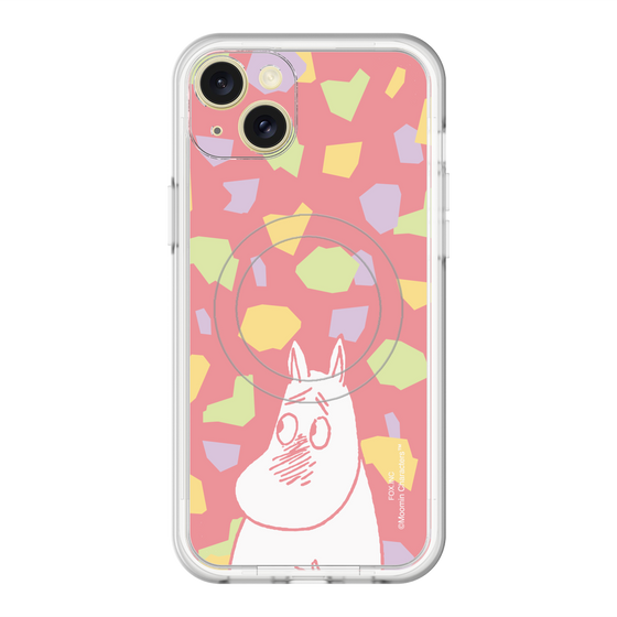 スリムプロテクションプレミアムケース with MagSafe［ MOOMIN - Blushing face - color ］