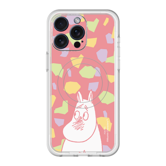 スリムプロテクションプレミアムケース with MagSafe［ MOOMIN - Blushing face - color ］