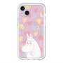 スリムプロテクションプレミアムケース with MagSafe［ MOOMIN - Fearful face - color ］
