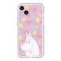 スリムプロテクションプレミアムケース with MagSafe［ MOOMIN - Fearful face - color ］